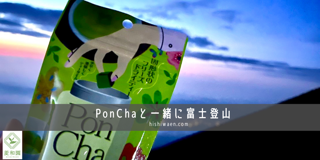 PonChaと一緒に富士登山